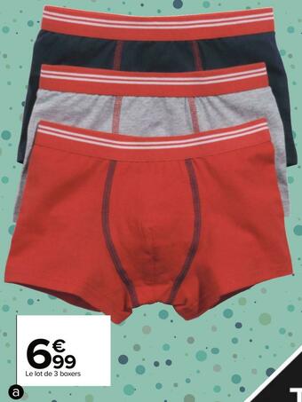 Carrefour Boxers offre