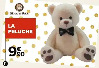 Carrefour Max & sax mon ourson 65 offre