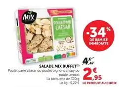 Hyper U Mix buffet - salade offre
