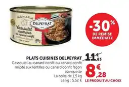 Hyper U Delpeyrat - plats cuisines offre