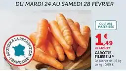 Hyper U U - carotte filiere offre