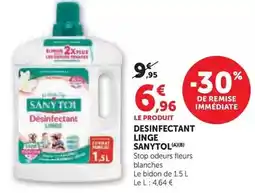 Hyper U Sanytol - desinfectant linge offre