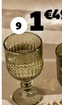 Gifi Verre à pied 23 cl offre