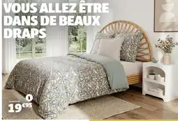 Gifi Housse de couette + 2 taies d’oreillers offre