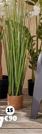 Gifi Plante artificielle pampa offre