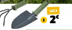 Gifi 3 outils de jardin offre