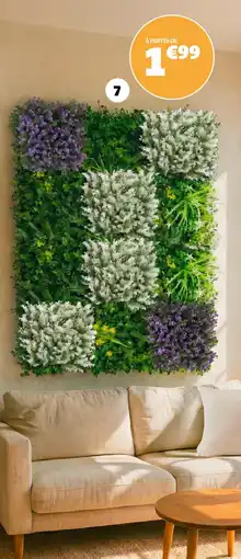 Gifi Carré végétal offre