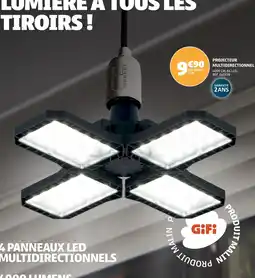 Gifi Gifi projecteur multidirectionnel offre