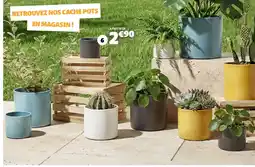 Gifi Cache-pot céramique offre