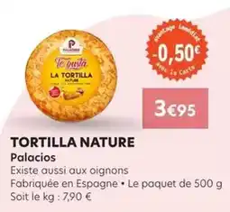 E.Leclerc Palacios - tortilla nature offre