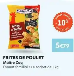 E.Leclerc Maître coq - frites de poulet offre