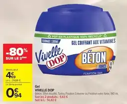 Carrefour Drive Dop - gel offre