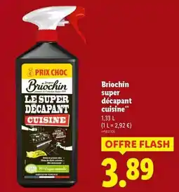 Lidl Jacques briochin - super décapant cuisine offre