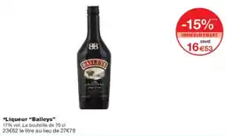 Monoprix Liqueur baileys offre