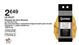 Monoprix Pommes de terre Gwenne offre