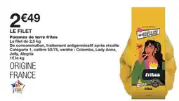 Monoprix Pommes de terre frites offre