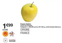 Monoprix Pomme golden offre