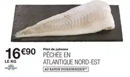 Monoprix Filet de julienne pêchée en atlantique nord-est offre
