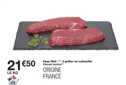 Monoprix Faux filet à griller en caissette viande bovine offre