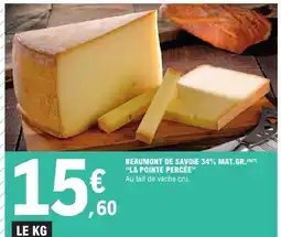 E.Leclerc La pointe percee beaumont de savoie 34% mat.gr offre