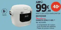 E.Leclerc Moulinex multicuiseur offre