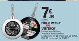 E.Leclerc Vitrinor poêle 24 cm oslo offre
