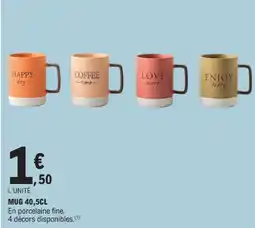 E.Leclerc Mug happy day offre