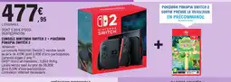 E.Leclerc Nintendo nintendo switch 2 console + pokémon pokopia switch 2 game offre