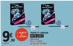 E.Leclerc Beyblade x toupie et lanceur offre