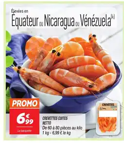 Netto NETTO Crevettes cuites offre