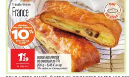 Netto Suisse aux pépites de chocolat x2 offre