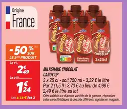 Netto CANDY'UP Milkshake chocolat offre