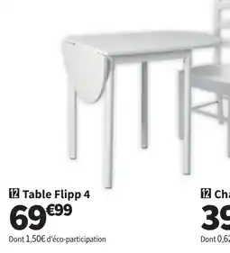 Conforama Table Flipp 4 offre