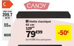 Conforama Hotte classique offre