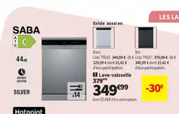 Conforama SABA Lave-vaisselle offre