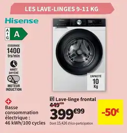 Conforama HISENSE Lave-linge frontal offre