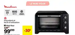 Conforama MOULINEX Mini-four offre