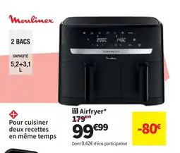 Conforama MOULINEX Airfryer offre