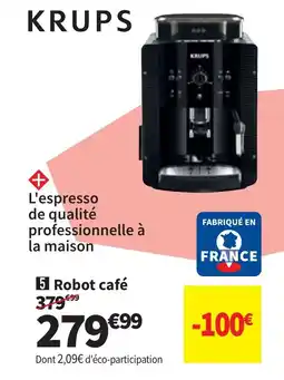 Conforama KRUPS Robot café offre