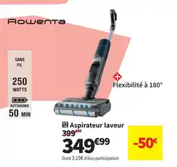 Conforama ROWENTA Aspirateur laveur offre