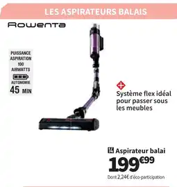 Conforama ROWENTA Aspirateur balai offre