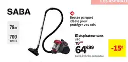 Conforama SABA Aspirateur sans sac offre