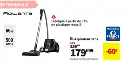 Conforama ROWENTA Aspirateur sans sac offre