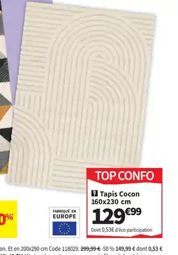 Conforama Tapis Cocon offre