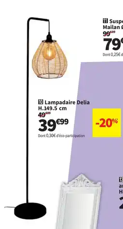 Conforama Lampadaire Delia offre