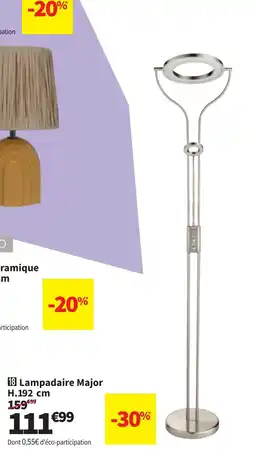 Conforama Lampadaire Major offre