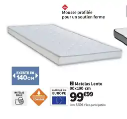 Conforama Matelas Lento offre