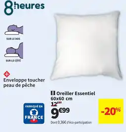 Conforama Oreiller Essentiel offre