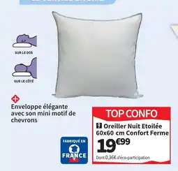 Conforama Oreiller Nuit Etoilée Confort Ferme offre