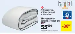 Conforama Couette Nuit Sereine offre